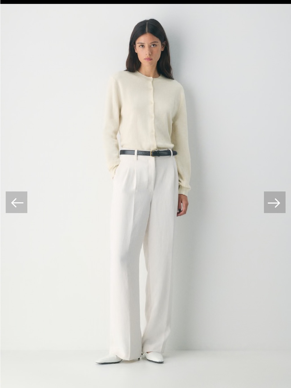 Aritzia Bare Cashmere Noteworthy Cardigan